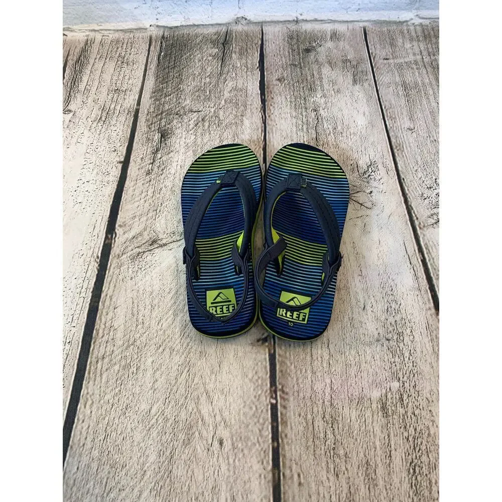 REEF Boy’s Ahi Flip Flop Sandals / Size: 10